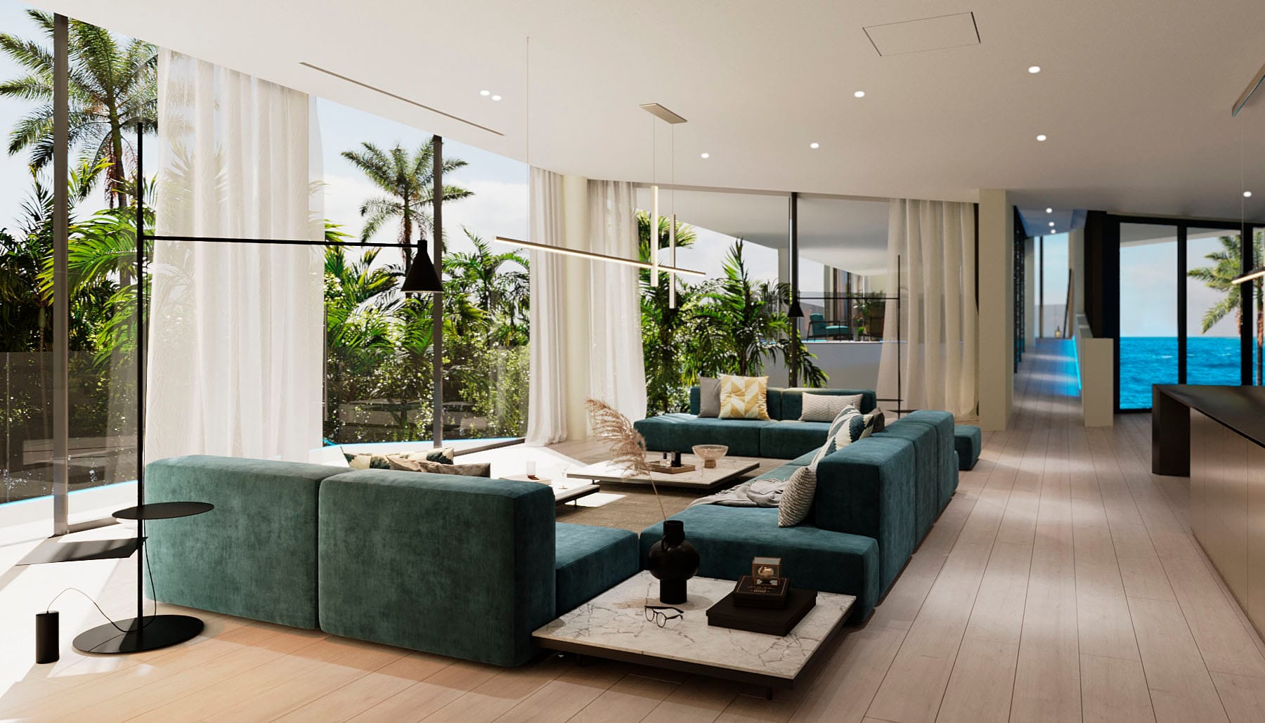 MASTER LIVING ROOM - CFZ Design Architecture