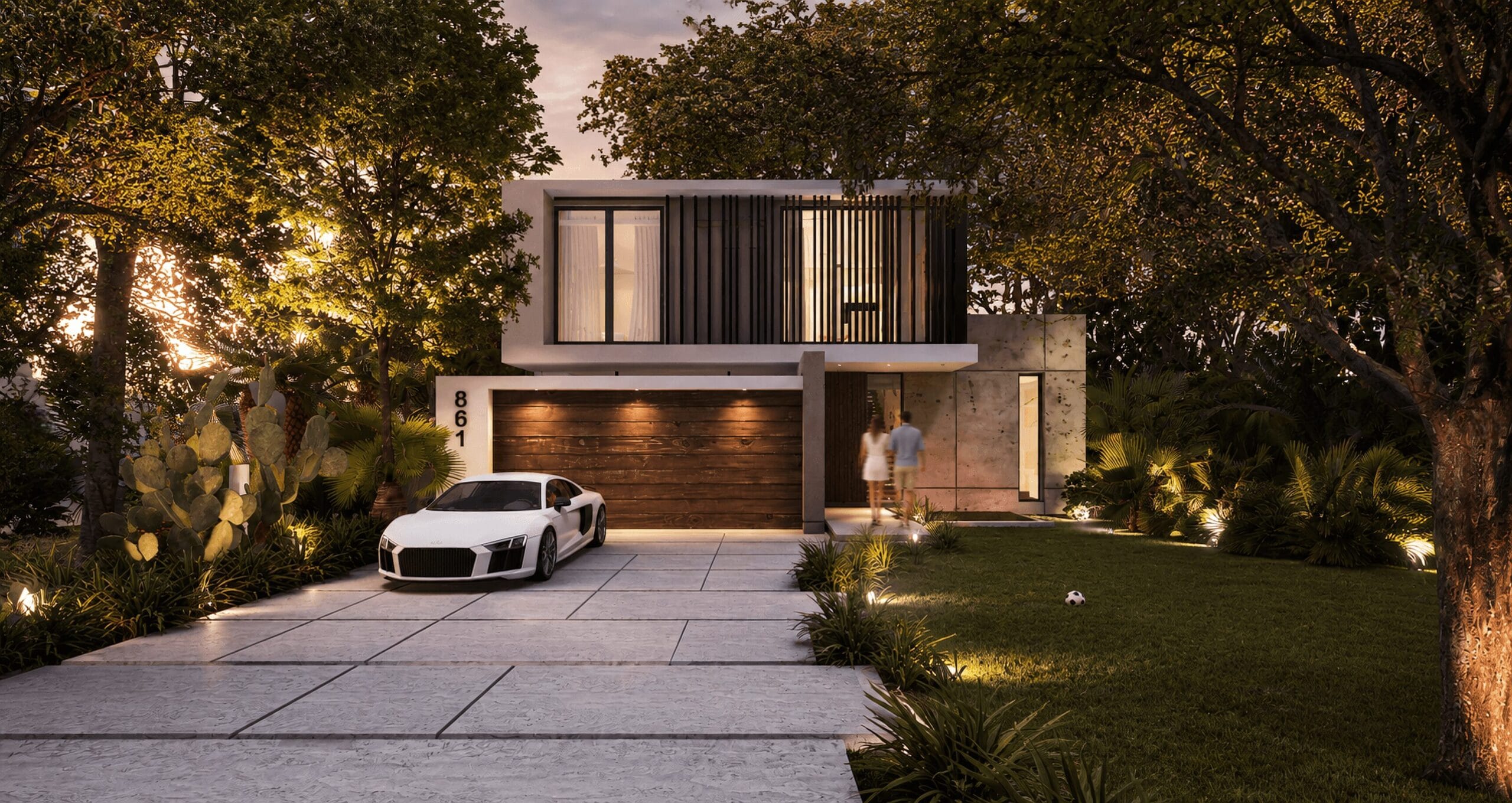 861 residence front view image